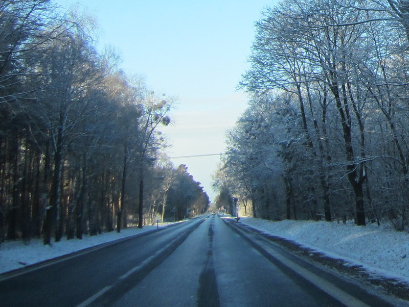 droga zimą, krajowa - Anna Skoczek