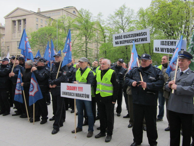 demonstracja polcjantow (1) - Jacek Kosiak