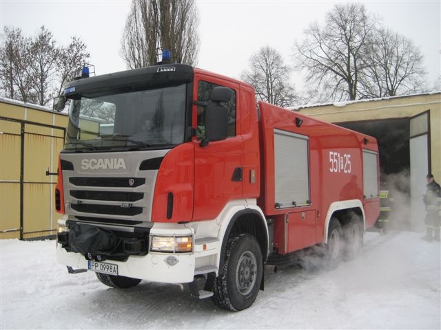 Scania strażaków - wóz - Wiesława Pinkowska