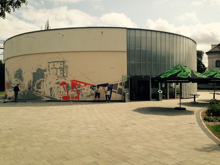mural na nowej gazowni - Nowa Gazownia 