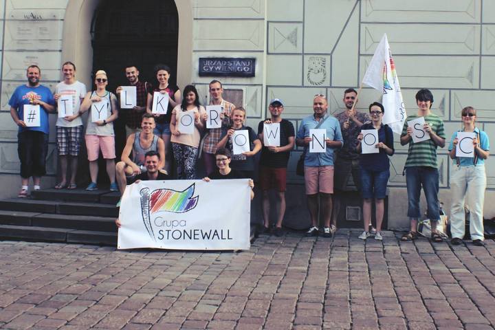 tylko rownosc pride week - Grupa Stonewall