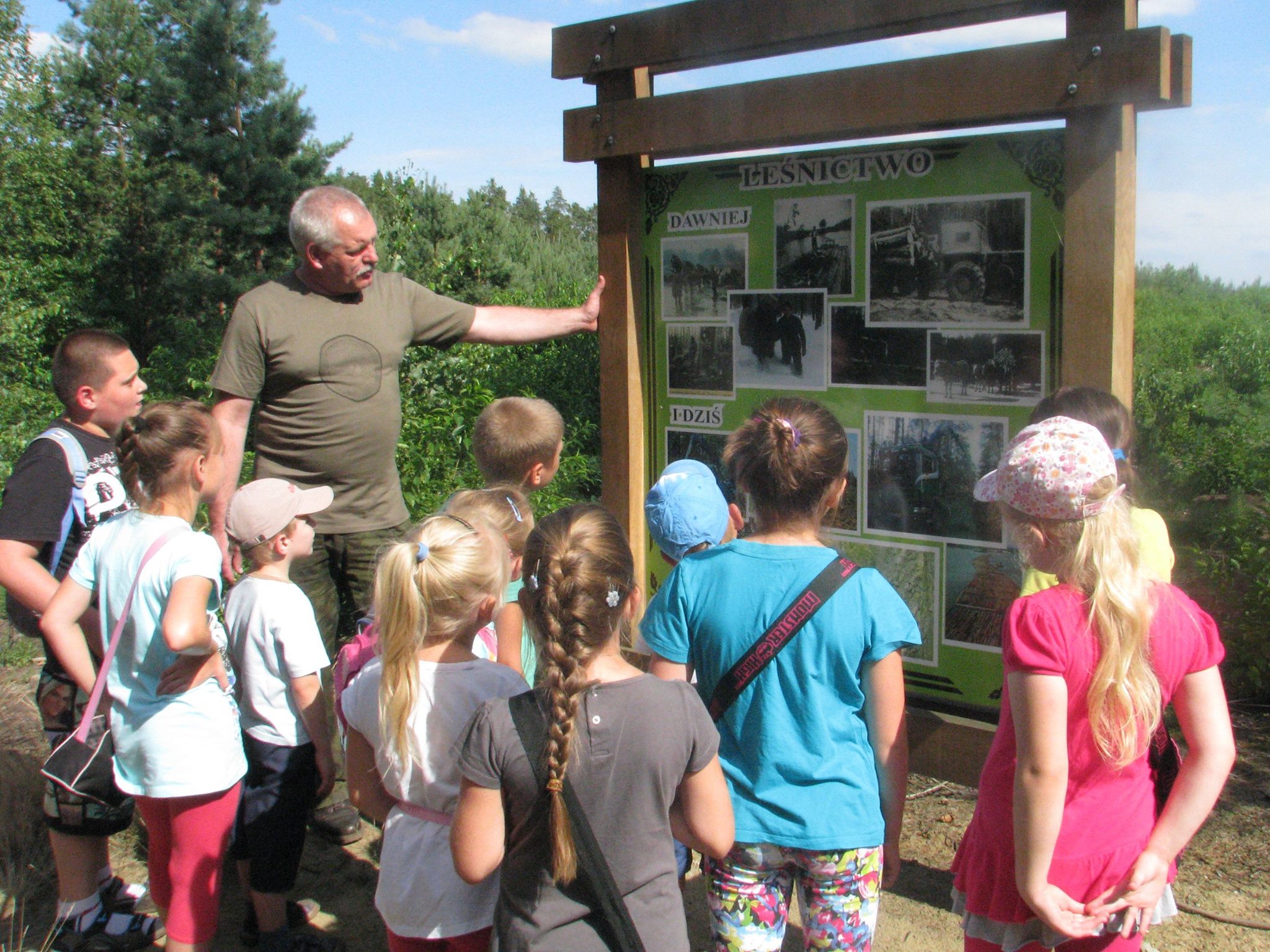 lesnictwo lekcja dla dzieci - Centrum PISOP