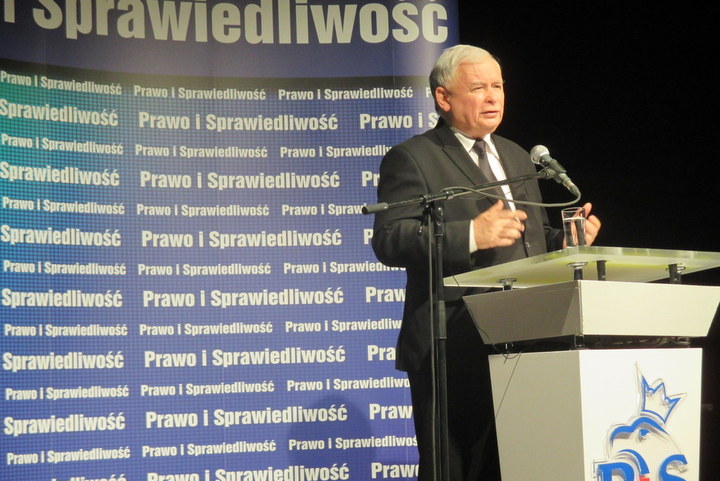 jarosław kaczyński w kaliszu - Danuta Synkiewicz