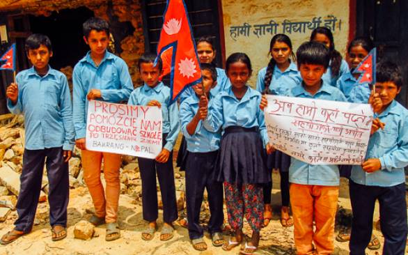 prosimy pomóżcie nam odbudować szkołę w Nepalu - Lepszy Świat