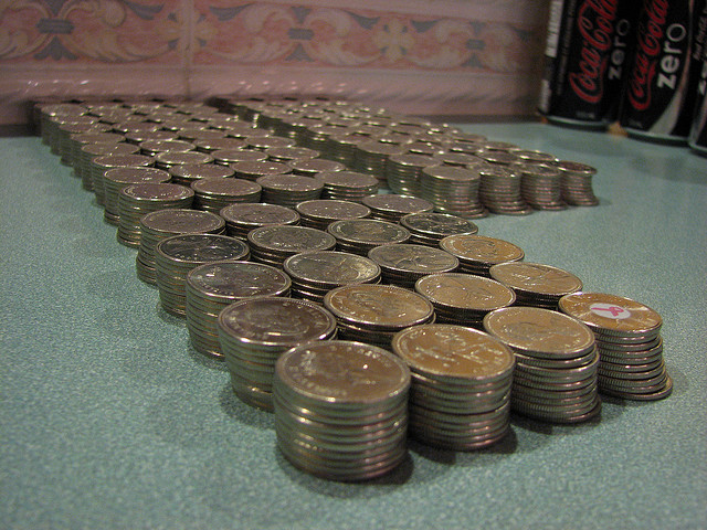 pieniądze, monety - Thievingjoker - CC Flickr