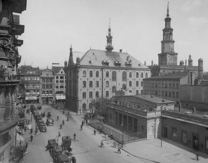 Stary Rynek w Poznaniu 1934 - archiwum prywatne
