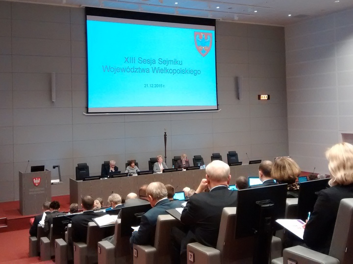 sesja sejmiku - budżetowa - Wojciech Chmielewski