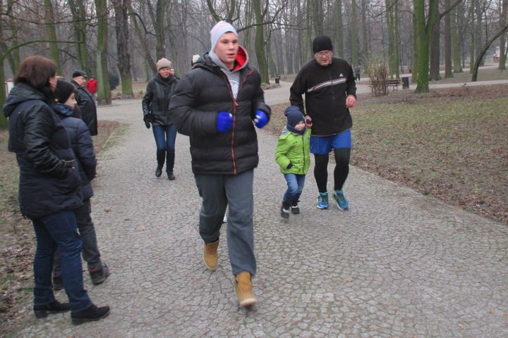 bieg noworoczny - Danuta Synkiewicz