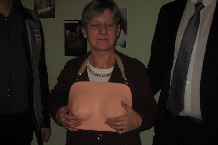 manekin do badań piersi - Rafał Muniak