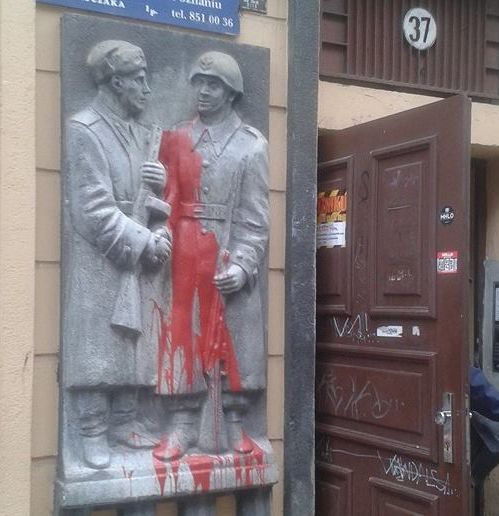 puszkin płakorzeźba - Maciej Kluczka