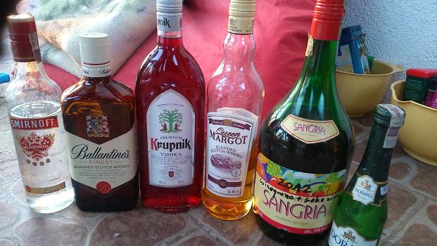 ukradzione alkohole z ogródka - Policja z Gniezna