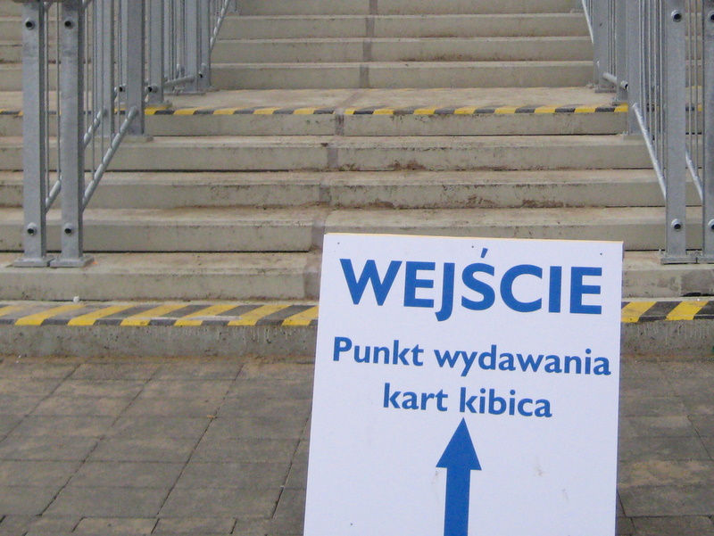 Stadion - karty kibica - Adam Michalkiewicz