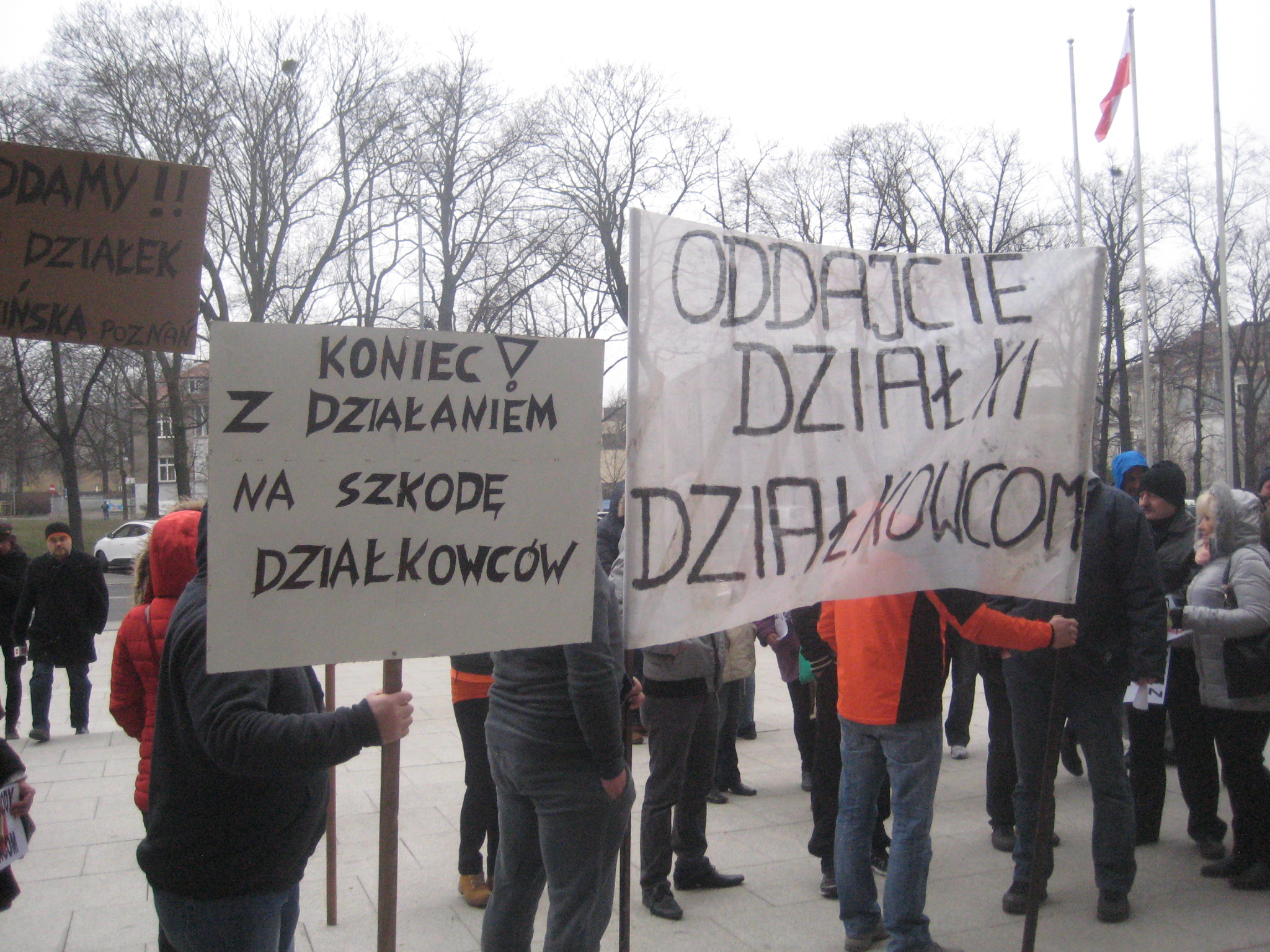 pikieta działkowców (5) - Jacek Butlewski