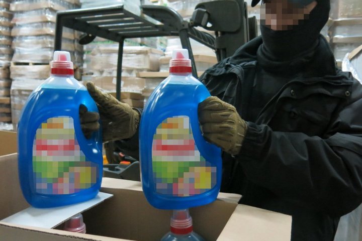 podrabiane płyny do prania - CBŚ