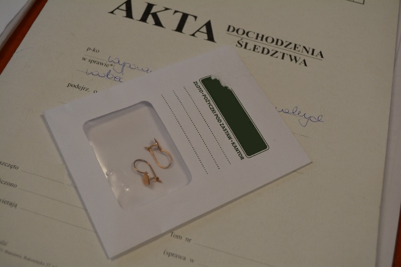 akta dochodzenia śledztwa - Policja Wolsztyn