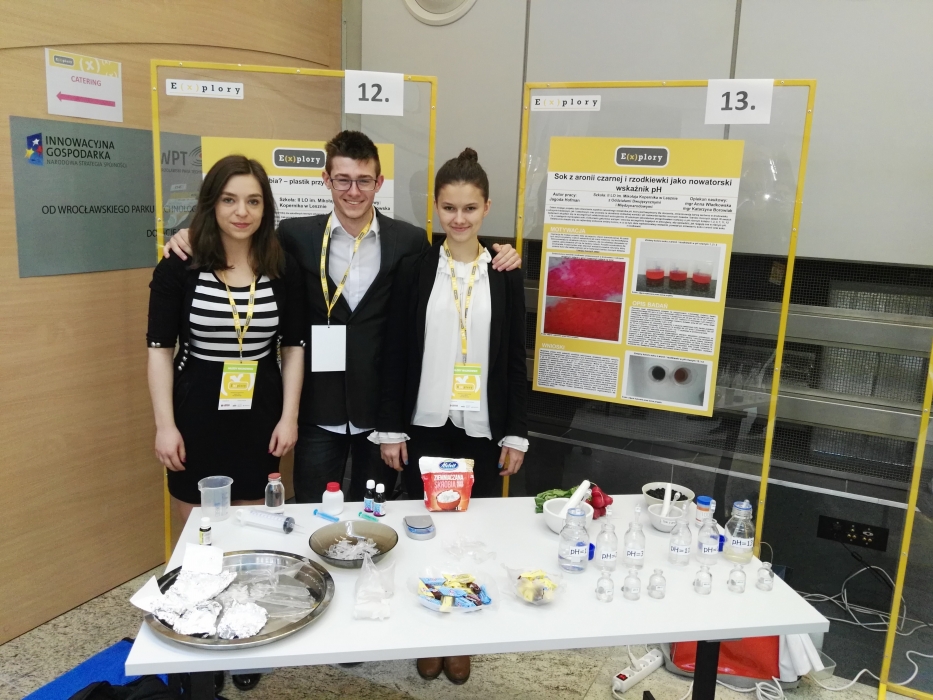 folia z ziemniaków - II LO w Lesznie