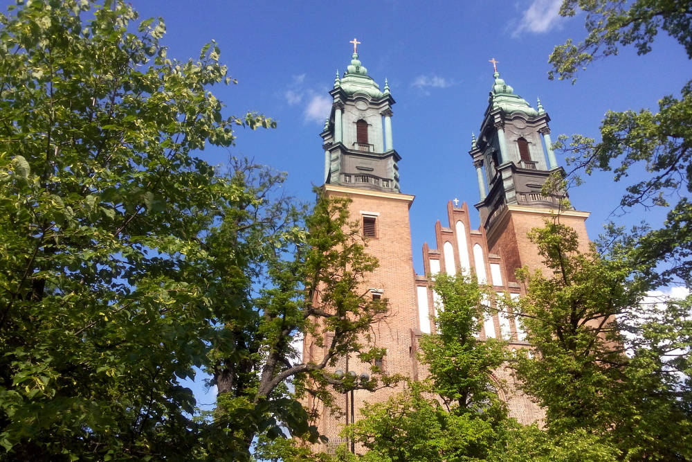 katedra poznańska wiosną - tom foto