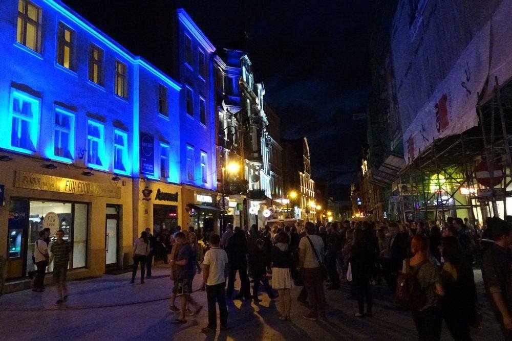iluminacja wrocławskiej - Szymon Mazur