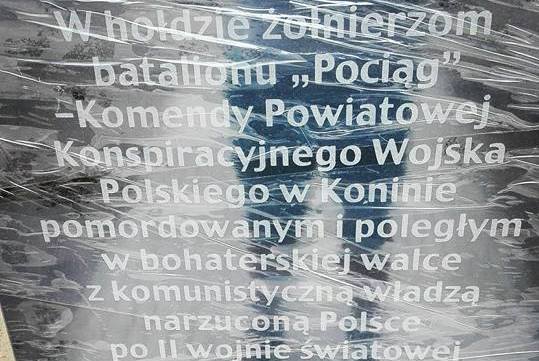 pomnik batalionu pociąg - Pomnik Żołnierzy Batalionu Pociąg