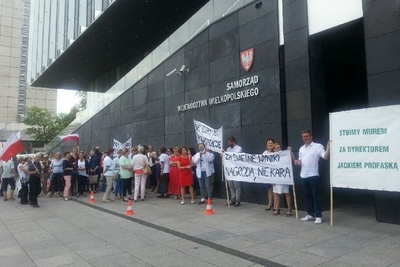 protest ws szpitala - Aleksandra Włodarczyk