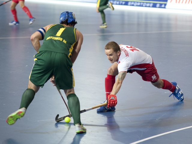 Halowe Mistrzostwa Świata w hokeju na trawie - Przemek Modliński