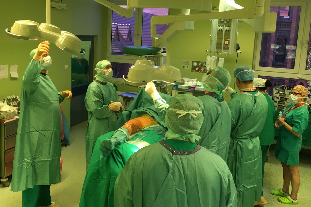 operacja nogi - Szpital im. Degi