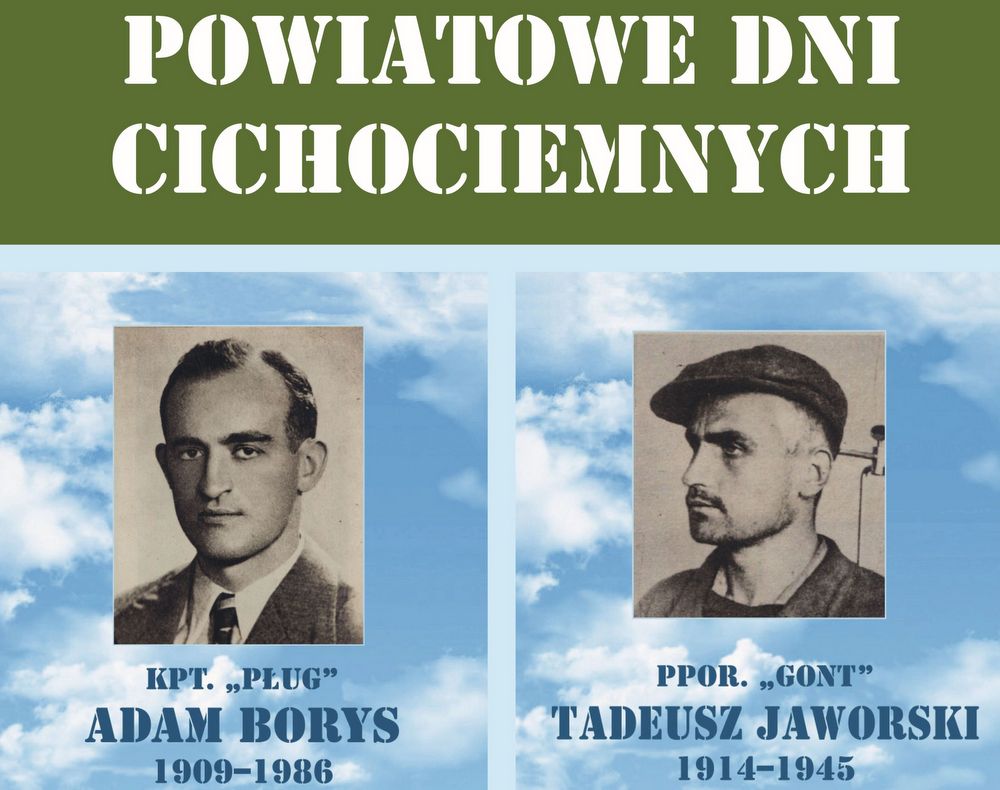 Plakat -- Borys-Jaworski 22 - Powiatowe Dni Cichociemnych