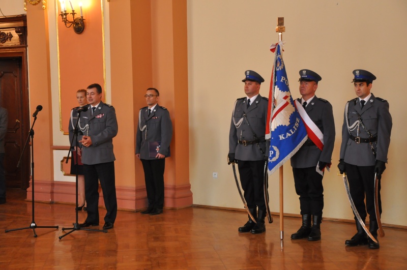 przekazanie dowodztwa komendantowi - Policja Kalisz