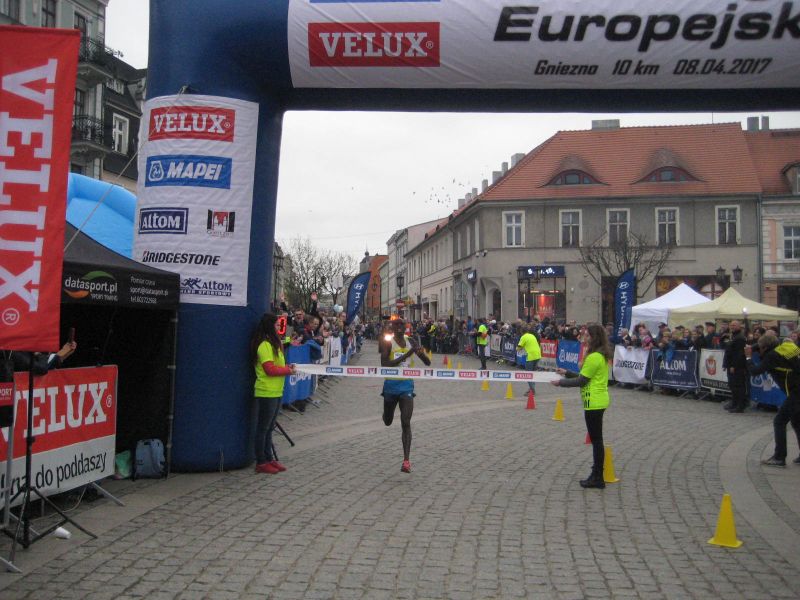 gniezno bieg - Rafał Muniak