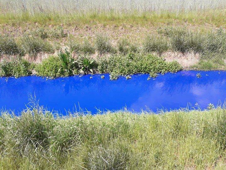 niebieska rzeczka1 - zdj. Słuchacza - Pana Bartka