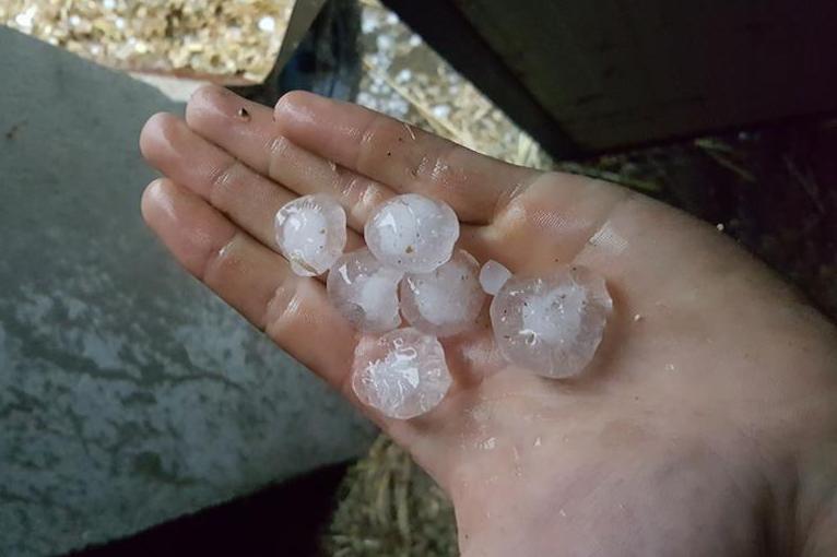 kawcze gradobicie - Kawcze/Facebook