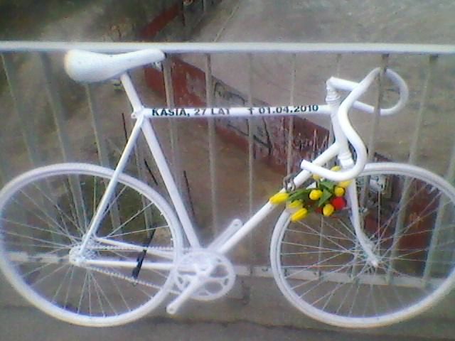 ghost bike odnowiony - Jacek Butlewski