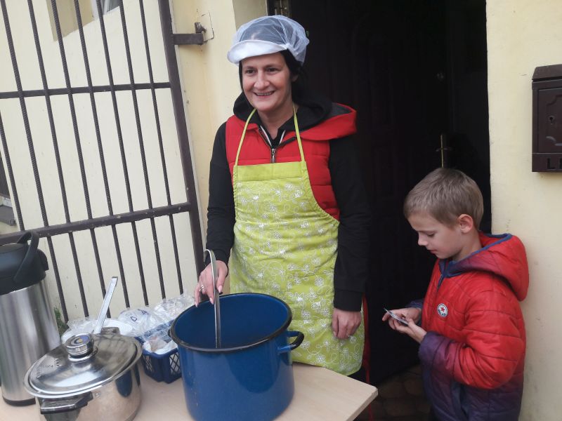 Zupa dla bezdomnych - Aleksandra Braciszewska-Benkahla