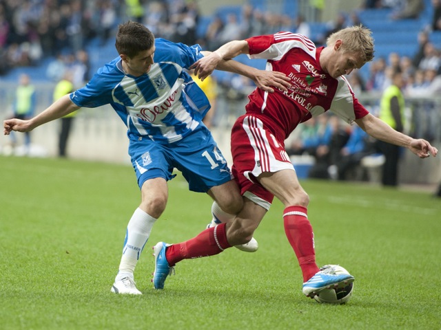 Lech - Podbeskidzie Bielsko-Biała - Przemek Modliński