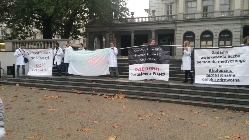protest studenci medycyny 3 - Jacek Butlewski