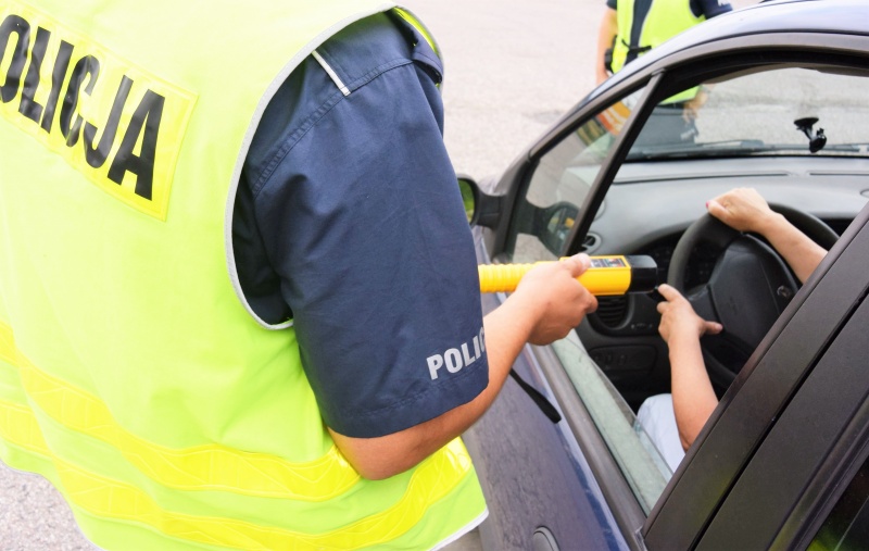 badanie alkomatem - Komenda Powiatowa Policji w Kole