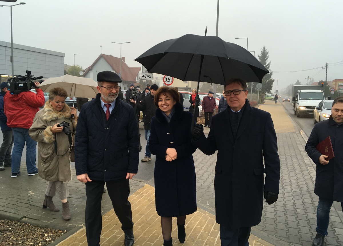 otwarcie grunwaldzkiej w Plewiskach - Adam Michalkiewicz