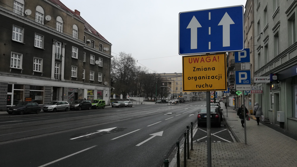 berwinskiego zakaz zmiana organizacji ruchu - Tomasz Żmudziński