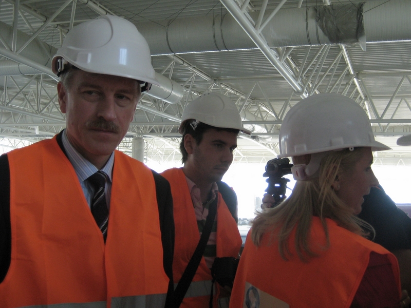 Termy Maltański - prezydent na budowie - Anna Sochacka