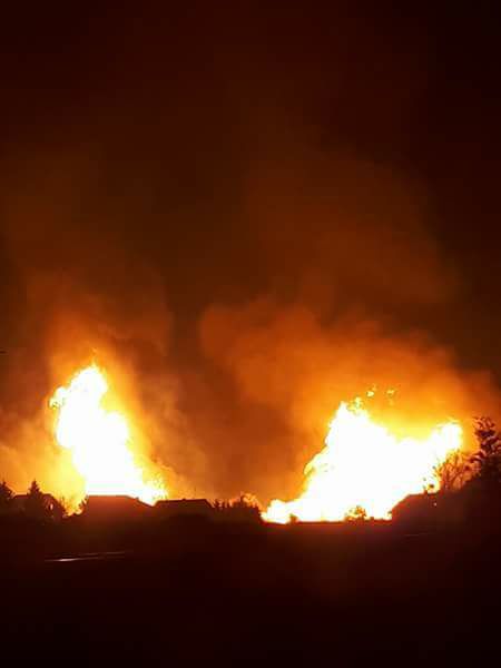 pożar murowana goślina - Słuchacz Radia Poznań Eric Niedziela