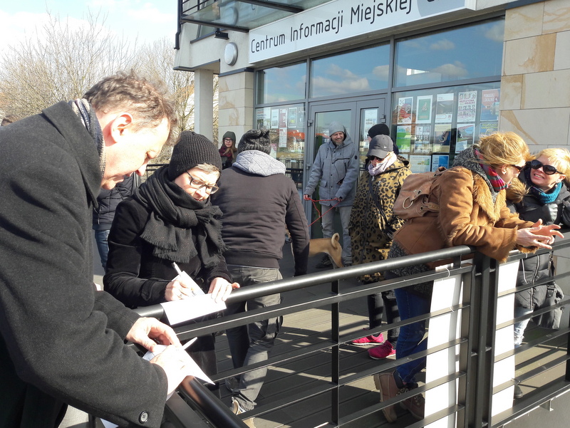 Synagoga petycja podpisy Konin - Aleksandra Braciszewska-Benkahla