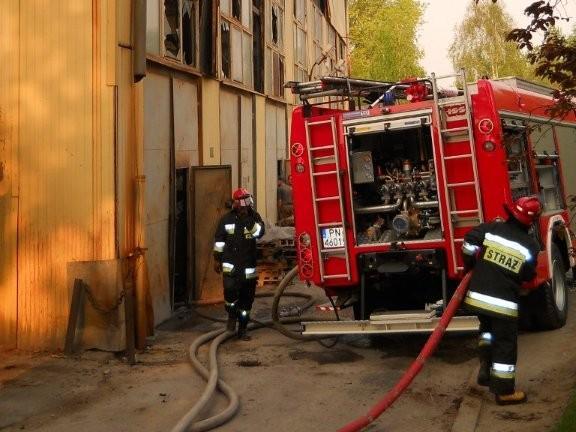Wybuch - fabryka Konin - KMPSP/Konin