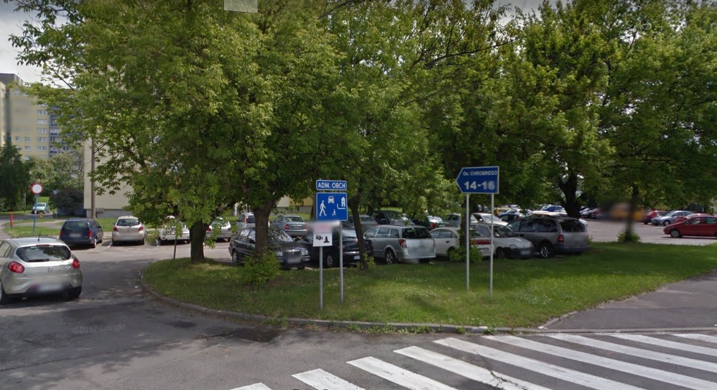 poznań chrobrego 15 - Google Maps (Street View)