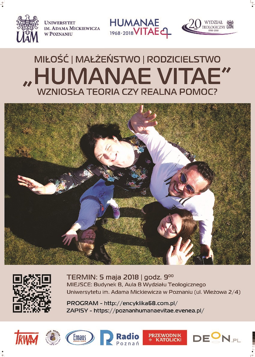 Sympozjum HUMANAE VITAE - zaproszenie! - Materiały prasowe