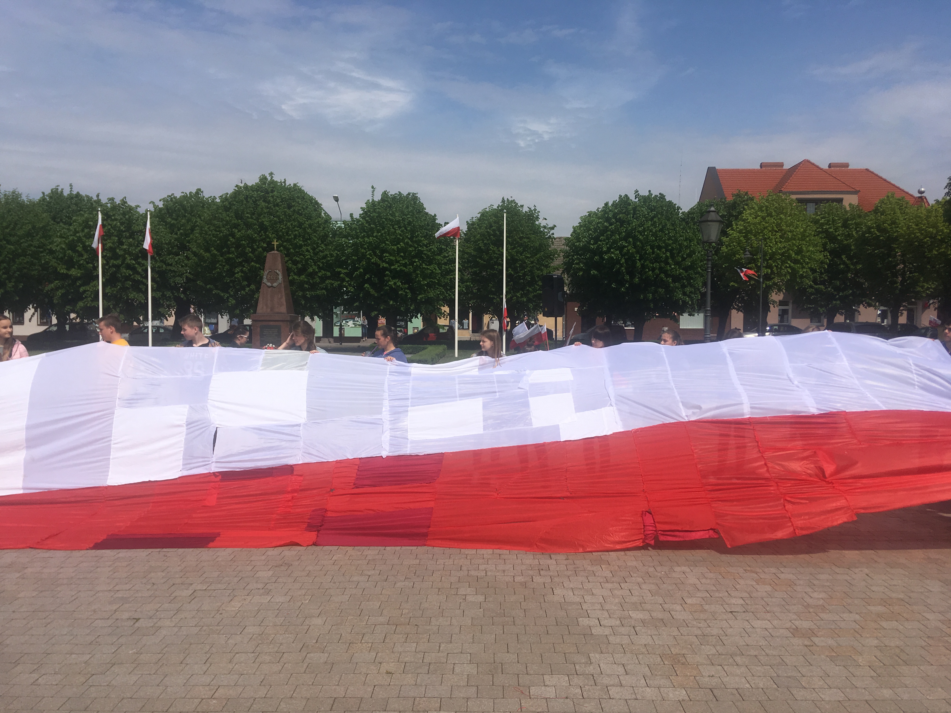 szyta flaga polski książ wielkopolski - Rafał Regulski
