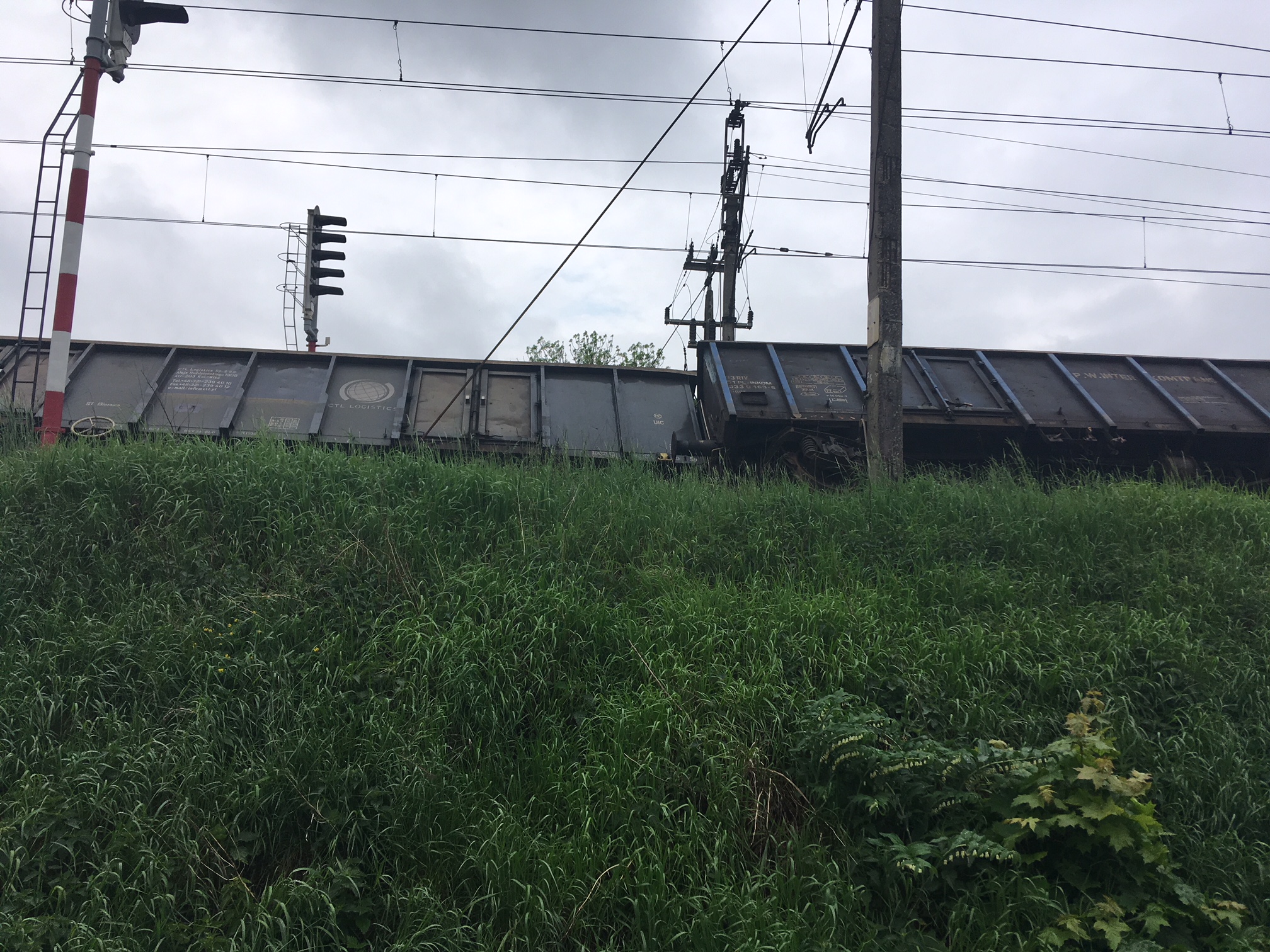 wronki katastrofa kolejowa wagon wiadukt - Andrzej Ciborski