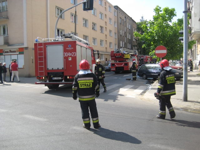 pożar niegolewskich straż pożarna - Jacek Butlewski