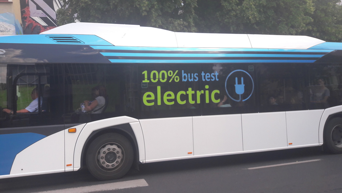 Elektryczny autobus Konin - Aleksandra Braciszewska-Benkahla