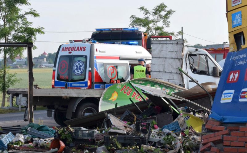 żabno wypadek - Michał Czubak - Twitter