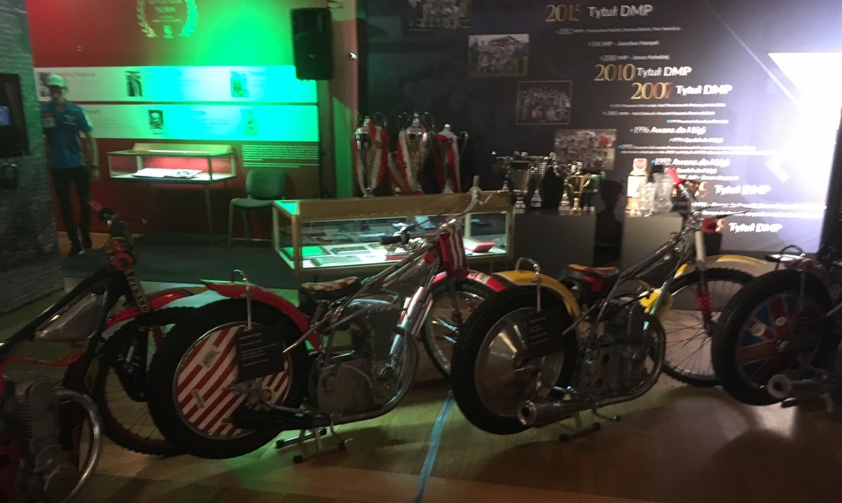 wystawa żużel stare motory  muzeum leszno - Jacek Marciniak